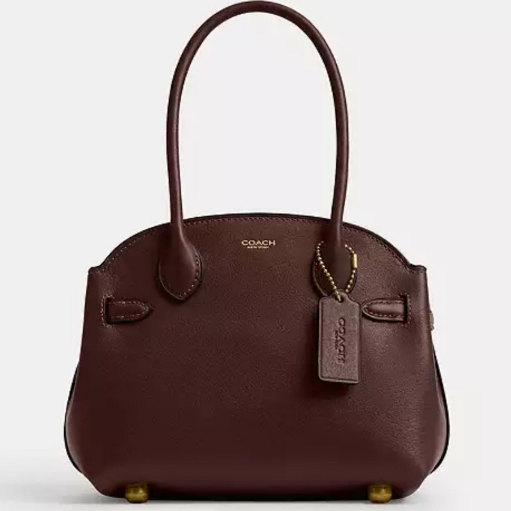 Soft Empire Carryall Satchel Bag 21 in Brown Maple